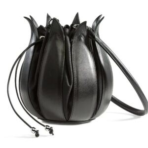Tulip Bylin Small Black Leather Bag
